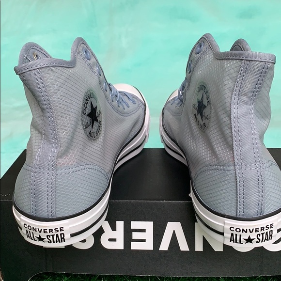 CONVERSE CTAS HI BLUE SLATE/BLACK MEN’S - Picture 9 of 16